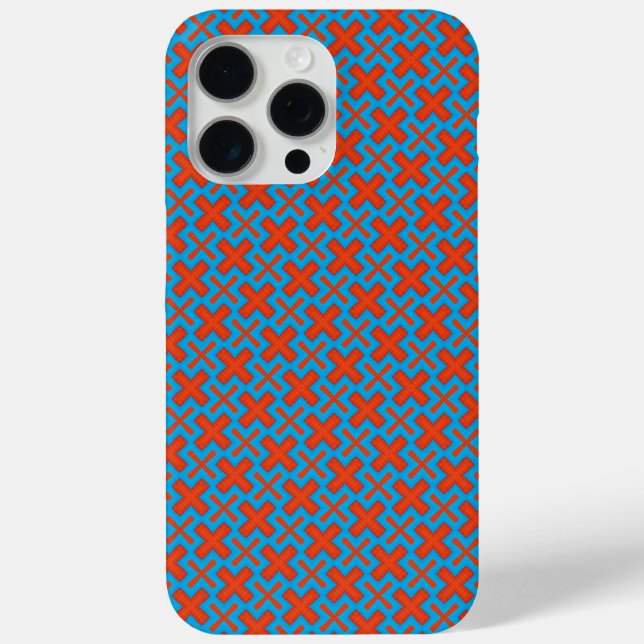Whimsical Geometric Pattern Case-Mate iPhone Case (Back)