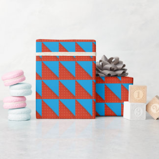 Whimsical Geometric Wrapping Paper 