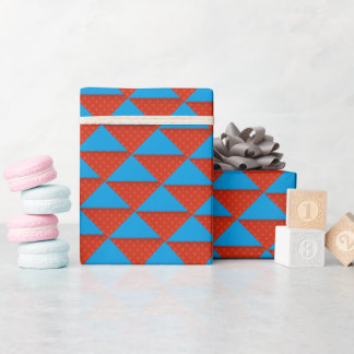 Whimsical Geometric Wrapping Paper