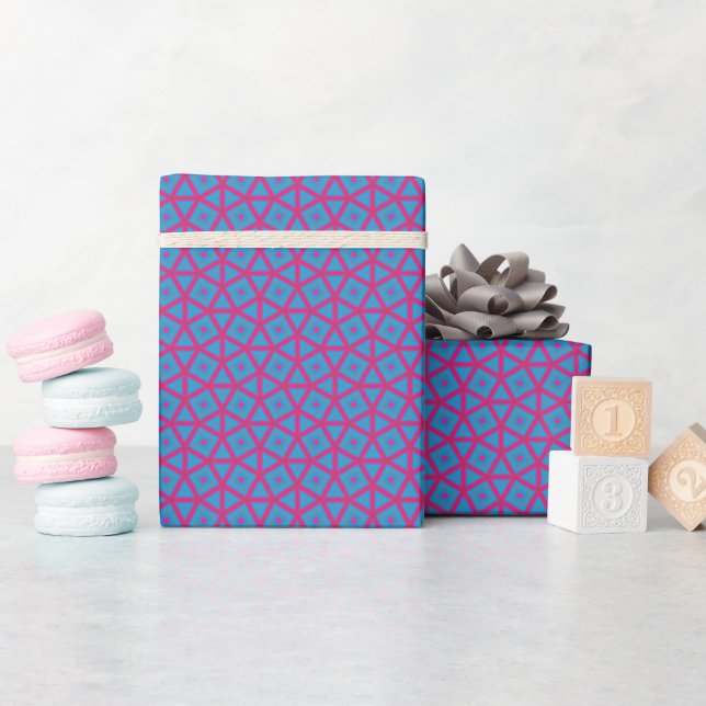 Whimsical Geometry Wrapping Paper (Baby Shower)