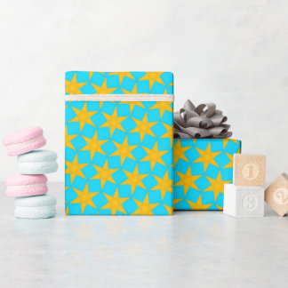 Whimsical Geometry Wrapping Paper