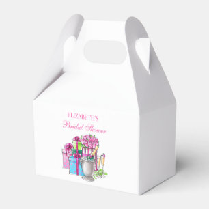 Whimsical Gifts Champagne Roses Bridal Shower Favour Box
