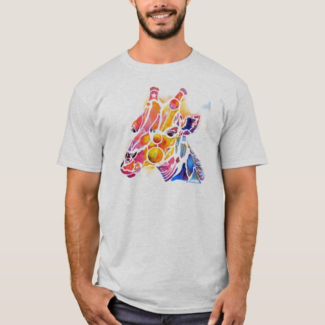 Whimsical Giraffe T-Shirt (Front)