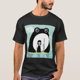 Whimsical girl in the magical night T-Shirt
