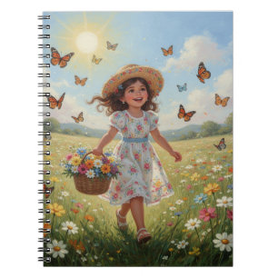 Whimsical Girl Notebook