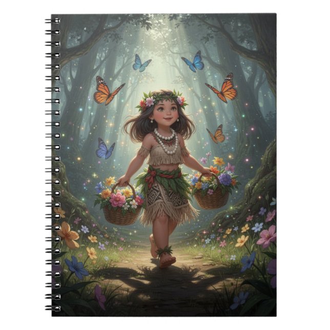 Whimsical Girl Notebook (Front)