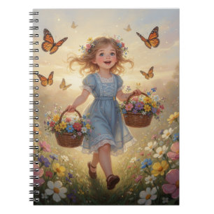 Whimsical Girl Notebook