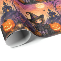 Whimsical Girl Witch Halloween Birthday Party