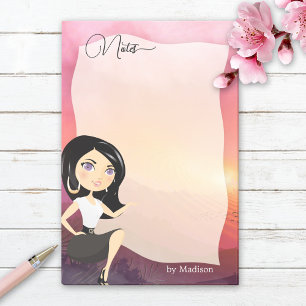 Whimsical Girly Script Personalized Notes