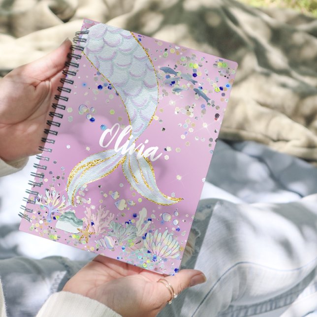 Whimsical Glitter Mermaid Beachy Under the Sea  Planner (Creator Uploaded)