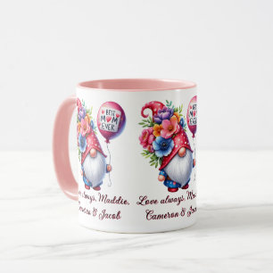 Whimsical Gnome-tastic Best Mum Ever Mug