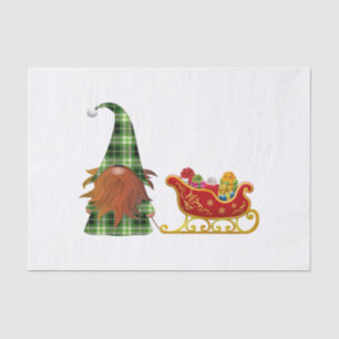 Whimsical Gnome Tissue Paper
