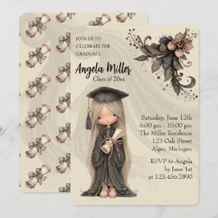 Whimsical Graduation Invitation 