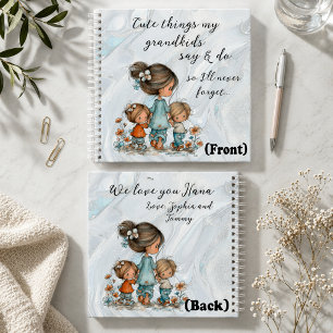 Whimsical Grandparent Memory Notebook