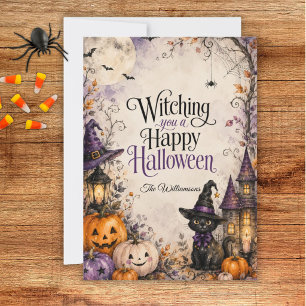 Whimsical Halloween Card