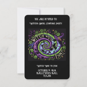 Whimsical Halloween : Spooktacular Celebration  Invitation