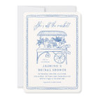 Whimsical Hand Drawn Flower Market Bridal Shower