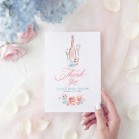 Whimsical Hand Drawn Quirky Cute Small Thank You