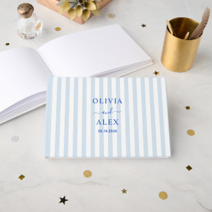Whimsical Hand Drawn Wedding Guest Book
