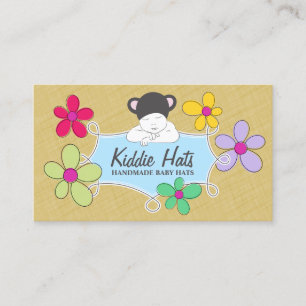 Whimsical Handmade Baby Brand For Cosy Creations Business Card
