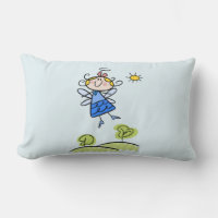 Whimsical Happy Flying Angel Fairy