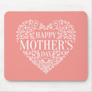Whimsical Happy Mother's Day Mousepad