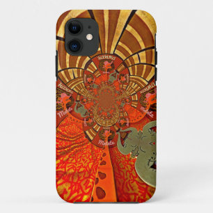 Whimsical Heights: Beautiful Funny Giraffe African Case-Mate iPhone Case