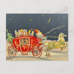 Whimsical Holiday Postcard