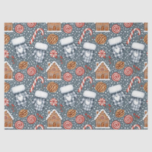 Whimsical Holiday Treats & Winter Mittens (3) Tissue Paper