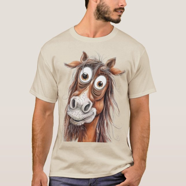 Whimsical horse T-Shirt (Front)