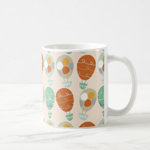 Whimsical Hot Air Balloons Coffee Mug