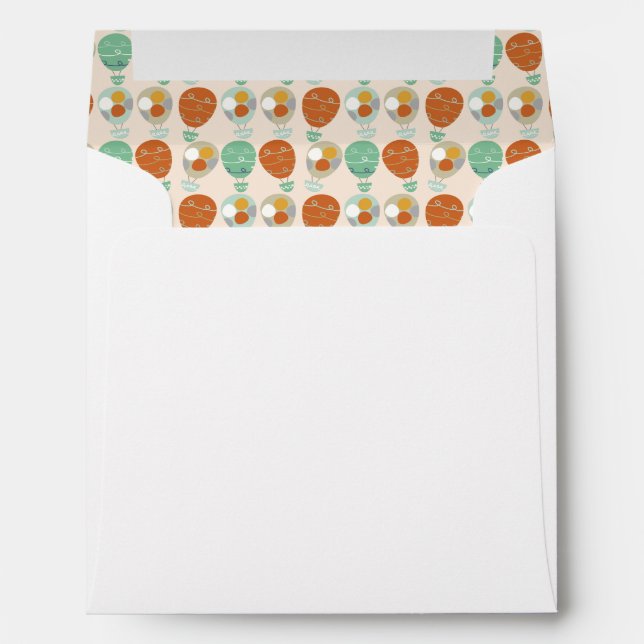 Whimsical Hot Air Balloons Envelopes (Back (Bottom))