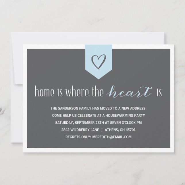 Whimsical Housewarming Invitation (Front)