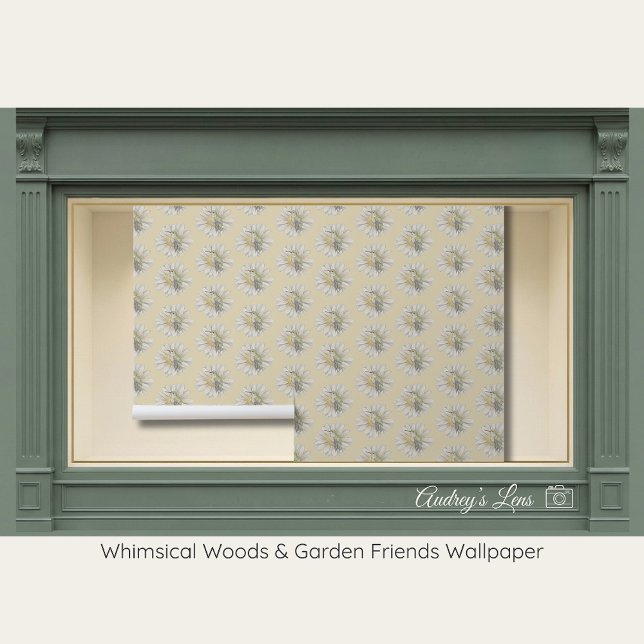 Whimsical Hummingbird & Spring Floral Nursery Wallpaper (Creator Uploaded)