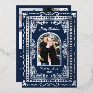 Whimsical Illustrative Christmas Five Photo