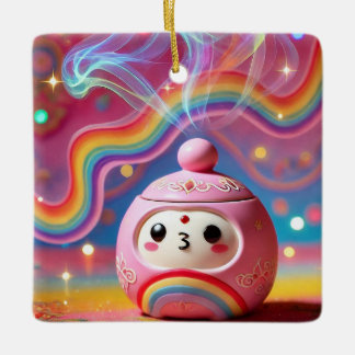 Whimsical Incense Companion Ornament