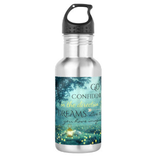 Whimsical Inspiring Dreams Quote 532 Ml Water Bottle
