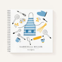 Whimsical Kitchen Tools Personalised Recipe