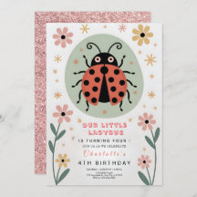 Whimsical Ladybug Birthday