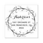 Whimsical Laurel Wreath Custom Return Address