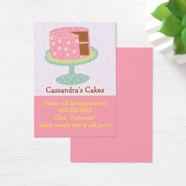 Whimsical Layer Cake Pink and Green (Desk)