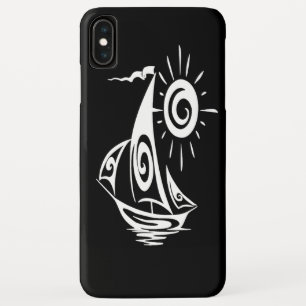 Whimsical Lazy Sailboat Case-Mate iPhone Case