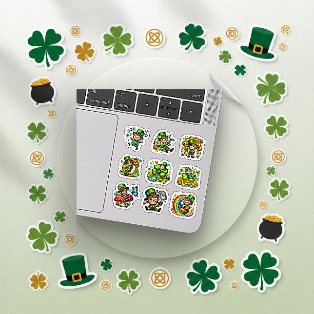 Whimsical Leprechaun Lucky Shamrock Set (Creator Uploaded)