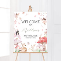 Whimsical Little Fairy Baby Shower Welcome