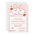 Whimsical Little Love Bug Ladybug Girl Baby Shower