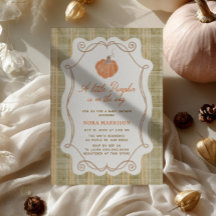 Whimsical Little Pumpkin Baby Shower