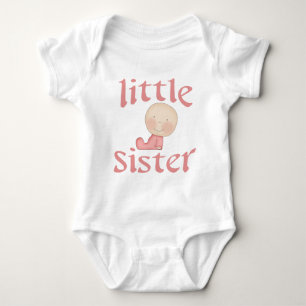 Whimsical Little Sister Baby T-Shirt Baby Bodysuit