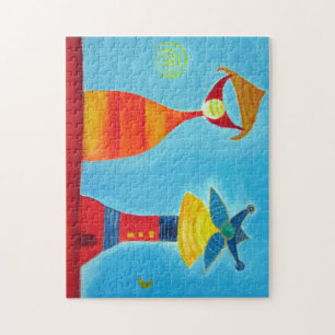 Whimsical Love 11x14 Photo Puzzle with Gift Box