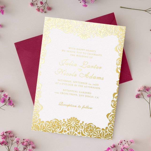 Whimsical Luxury Golden Floral Style Wedding (Creator Uploaded)