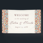Whimsical Luxury Ivory Floral Style Border Wedding Banner<br><div class="desc">Beautiful Invitation to celebrate Special occasions and festivals comes with digital and E-invitation as per your request. We would love to replicate our designs to make multiple products like rsvp cards, labels envelopes, and more. Customisation is available for ready to print on request at info@shamaurcreatif@gmail.com. Look Forward to hearing from...</div>